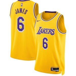 LeBron James Los Angeles Lakers Nike Unisex 2022/23 Swingman Jersey size L NEW